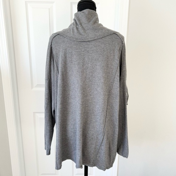 Love  & Legend Cowl Neck Fringe Sweater - Picture 3 of 16